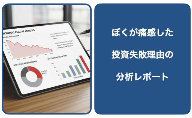 投資失敗理由の分析レポート